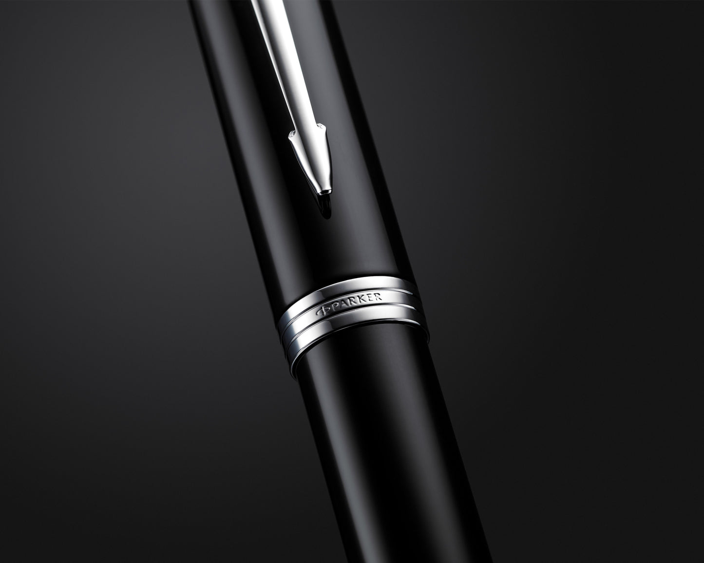 Parker IM Black Lacquer CT Rollerball Pen