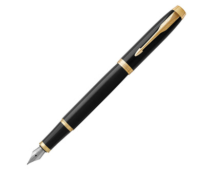 Parker IM Black Lacquer GT Fountain Pen