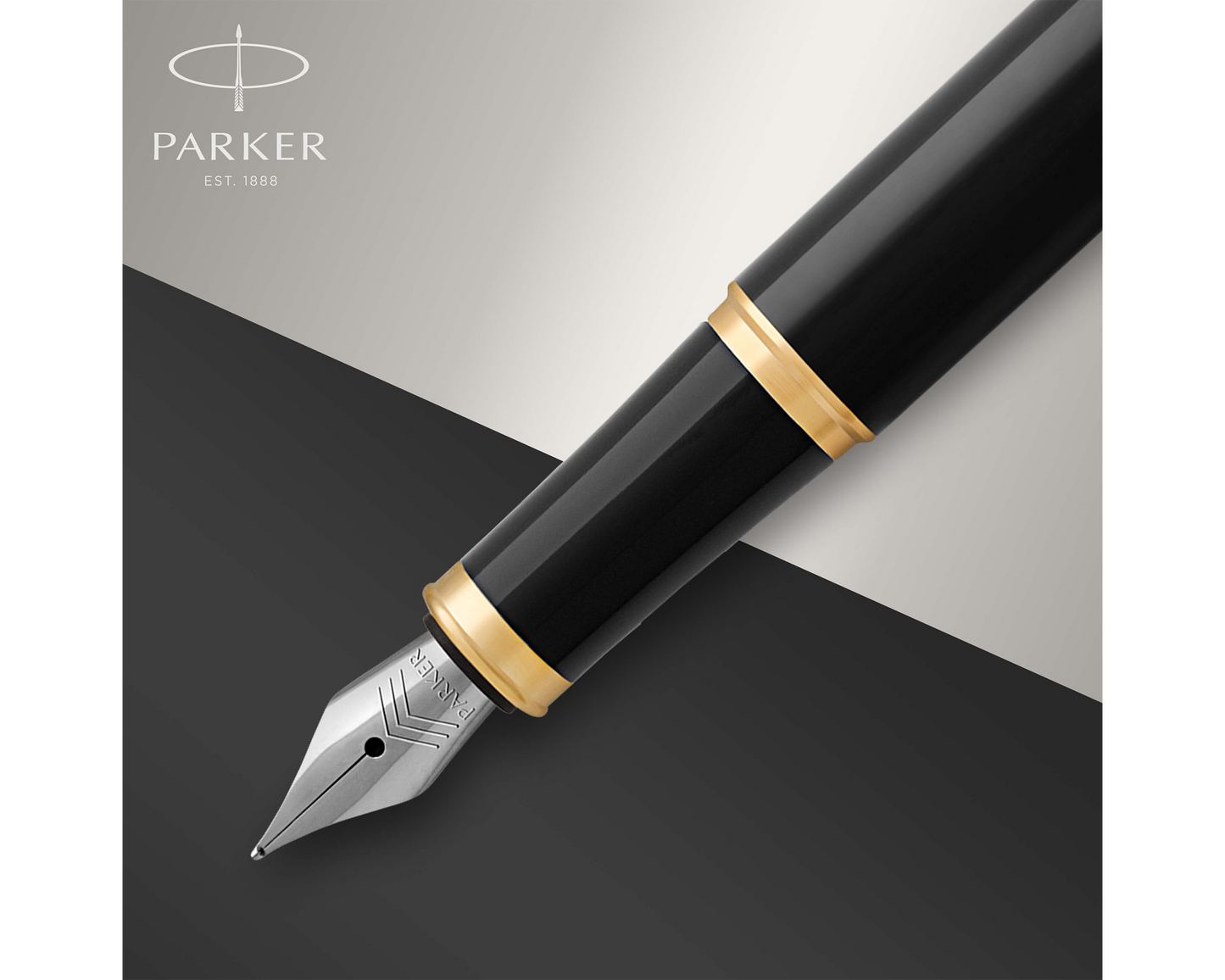Parker IM Black Lacquer GT Fountain Pen