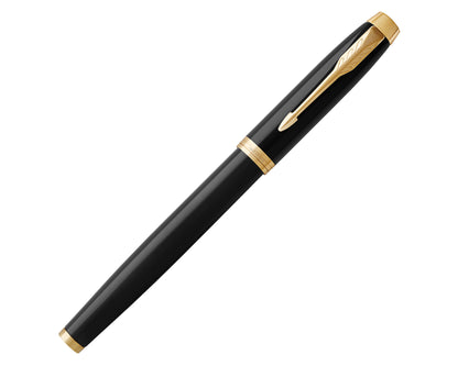 Parker IM Black Lacquer GT Rollerball Pen
