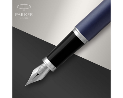 Parker IM Blue Lacquer CT Fountain Pen