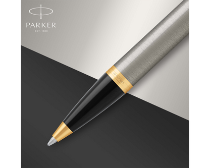 Parker IM  Brushed Metal GT Ballpoint Pen