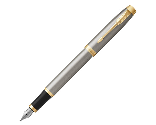 Parker IM Brushed Metal GT Fountain Pen