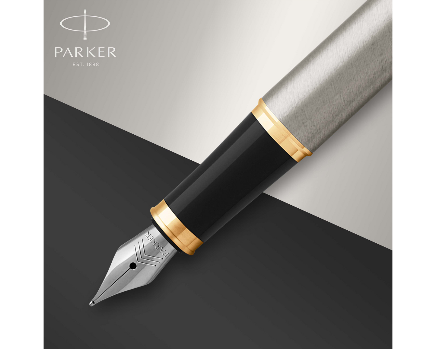 Parker IM Brushed Metal GT Fountain Pen