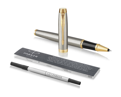Parker IM Brushed Metal GT Rollerball Pen