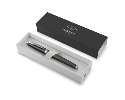 Parker IM Dark Espresso Lacquer CT Rollerball Pen