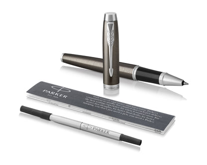 Parker IM Dark Espresso Lacquer CT Rollerball Pen