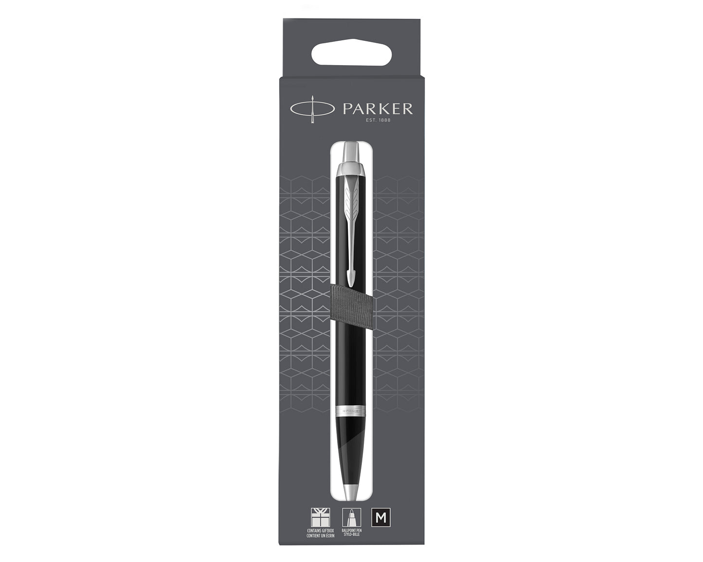 Parker IM Matte Black Lacquer CT Ballpoint Pen 2021 Limited Edition