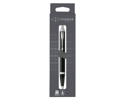 Parker IM Matte Black Lacquer CT Ballpoint Pen 2021 Limited Edition