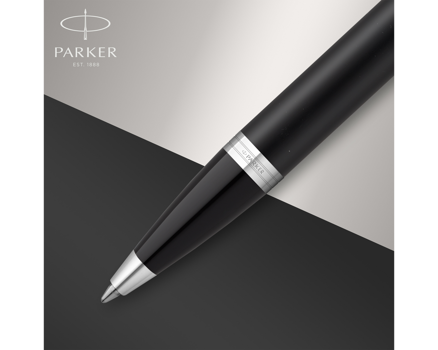 Parker IM Matte Black Lacquer CT Ballpoint Pen 2021 Limited Edition