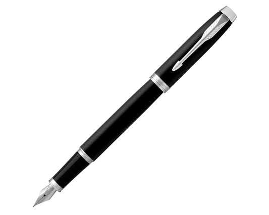 Parker IM Essential Matte Black Lacquer CT Fountain Pen