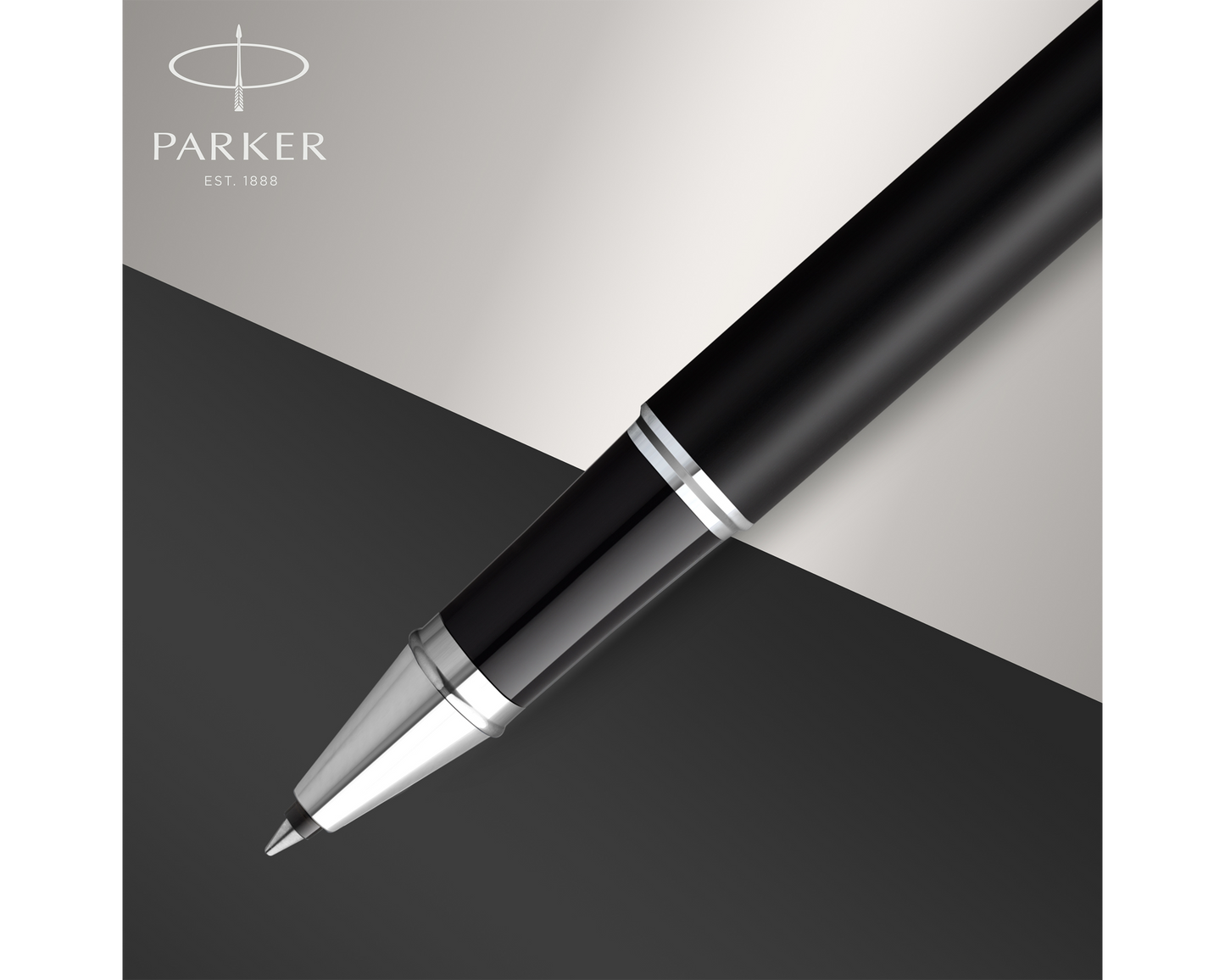 Parker IM Essential  Matte Black Lacquer CT Rollerball Pen