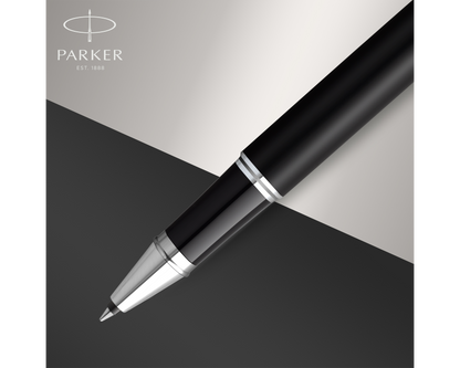 Parker IM Essential  Matte Black Lacquer CT Rollerball Pen