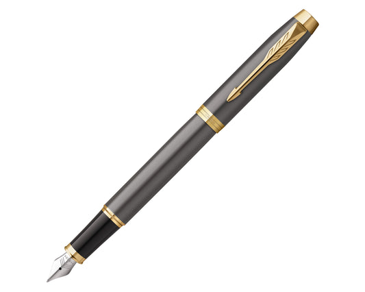 Parker IM Grey Lacquer GT Fountain Pen
