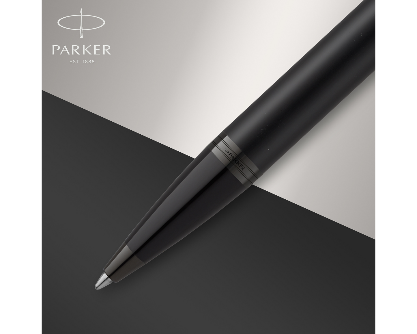 Parker IM Matte Black Lacquer BT Ballpoint Pen