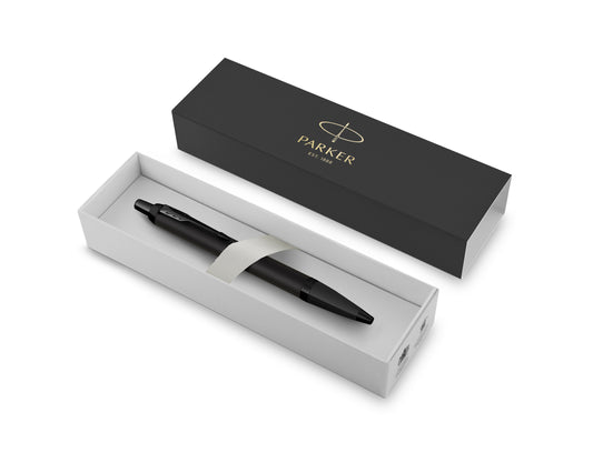 Parker IM Matte Black Lacquer BT Ballpoint Pen