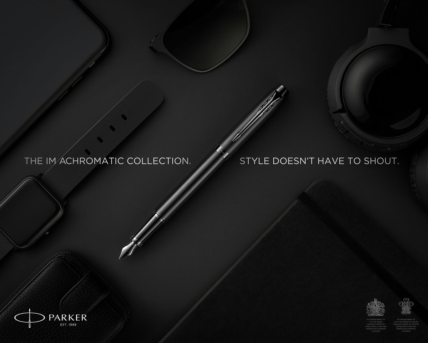 Parker IM Matte Black Lacquer BT Fountain Pen