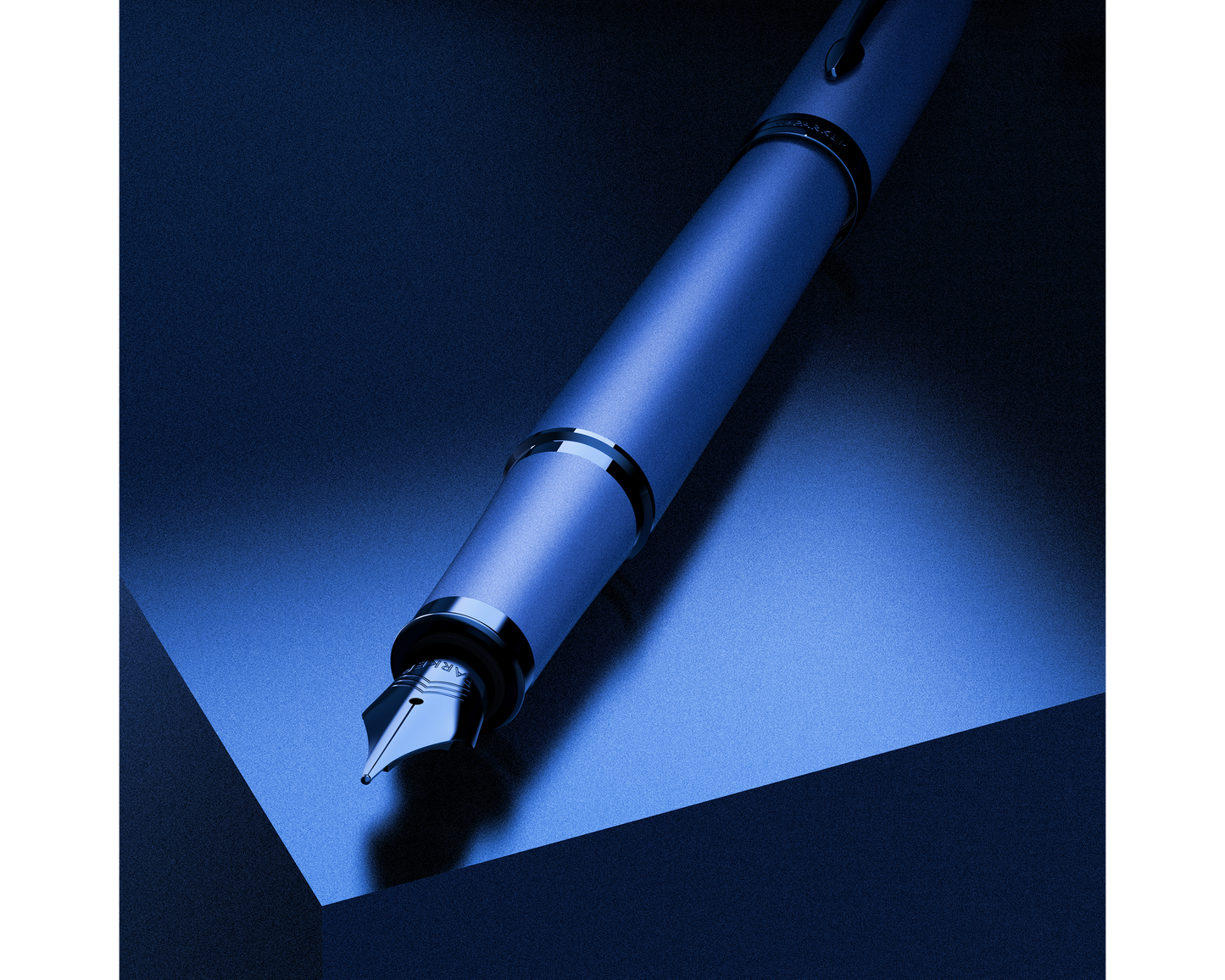 Parker IM Professionals Monochrome Blue Fountain Pen