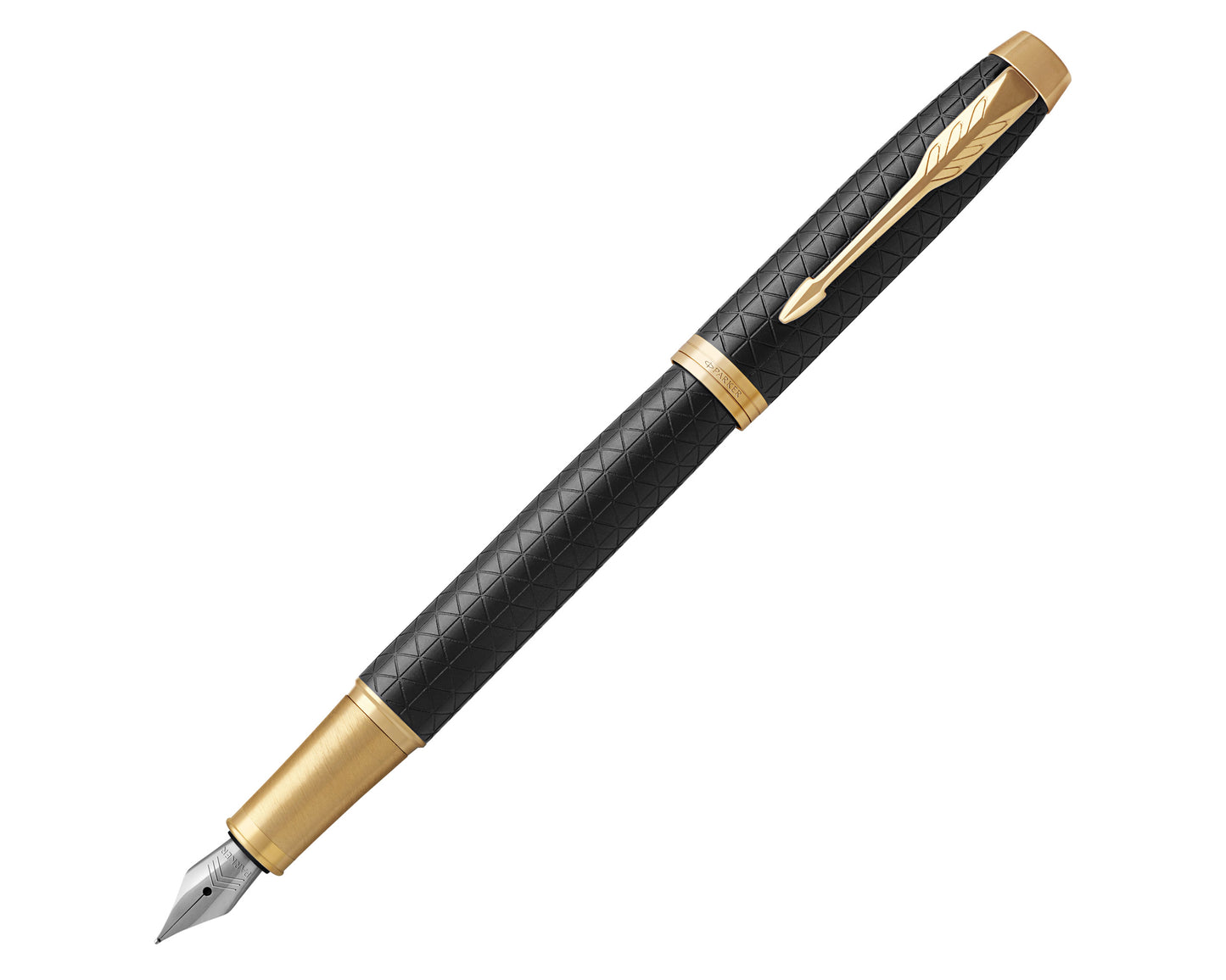 Parker IM Premium Black Aluminium GT Fountain Pen
