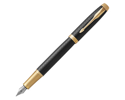 Parker IM Premium Black Aluminium GT Fountain Pen