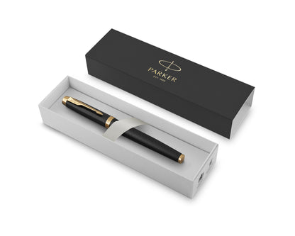 Parker IM Premium Black Aluminium GT Fountain Pen