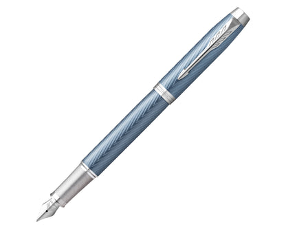Parker IM Premium Blue-Grey CT Fountain Pen
