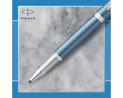Parker IM Premium Blue-Grey CT Rollerball Pen