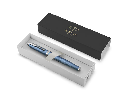 Parker IM Premium Blue-Grey CT Rollerball Pen