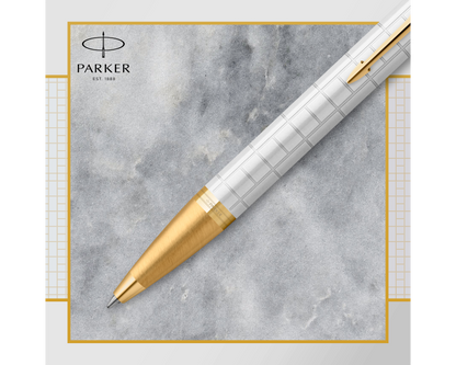 Parker IM Premium Pearl Lacquer GT Ballpoint Pen