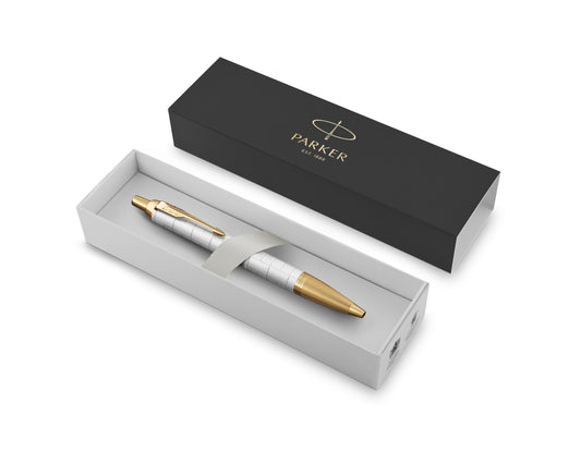 Parker IM Premium Pearl Lacquer GT Ballpoint Pen