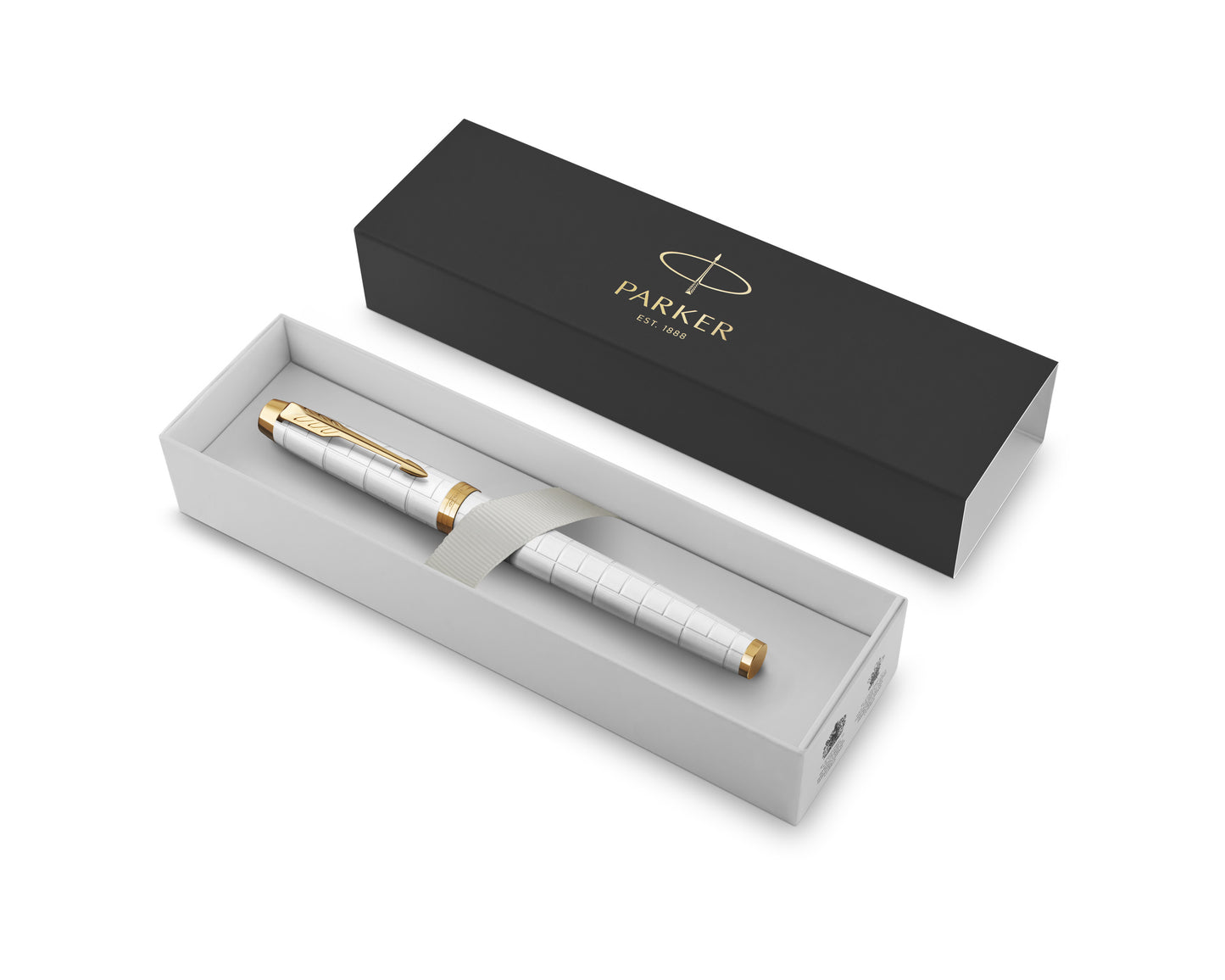Parker IM Premium Pearl Lacquer GT Fountain Pen - Fine nib