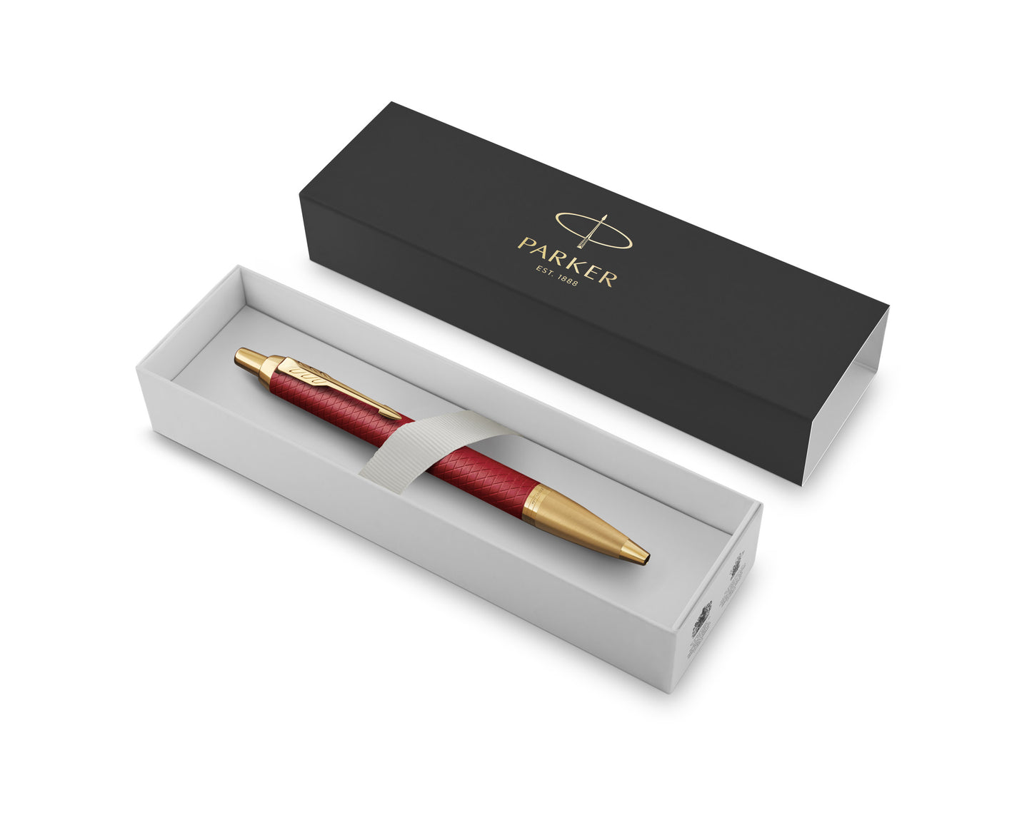 Parker IM Premium  Red Lacquer GT Ballpoint Pen