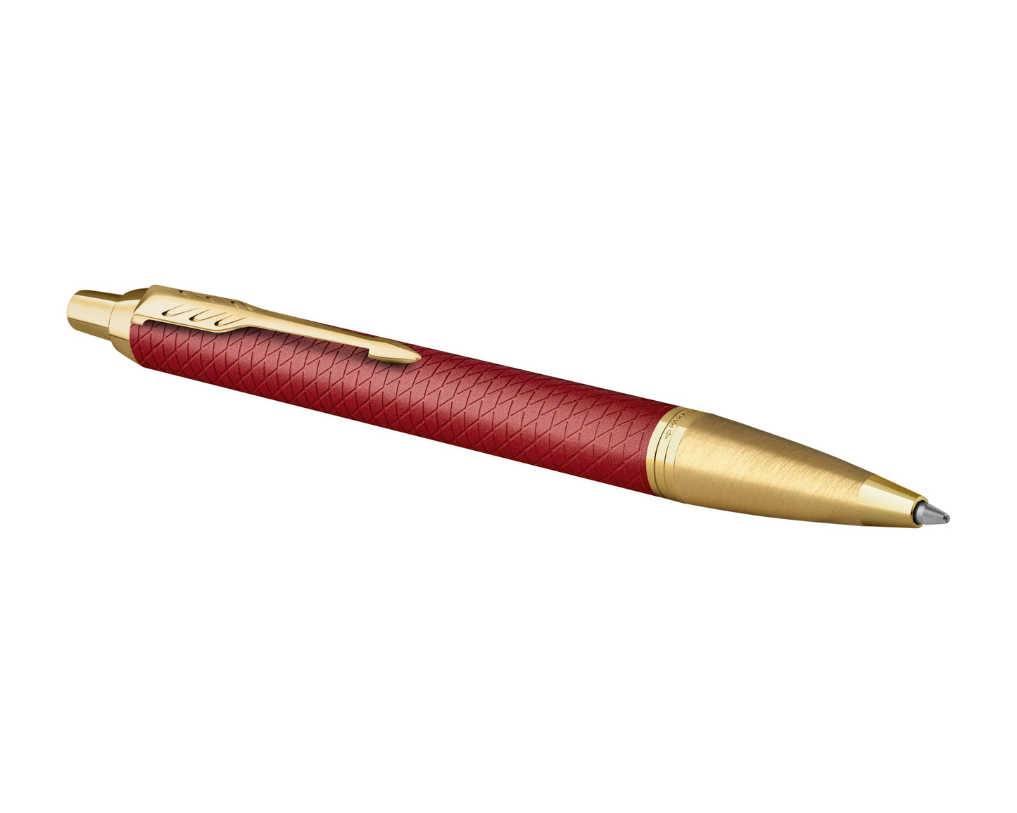 Parker IM Premium  Red Lacquer GT Ballpoint Pen