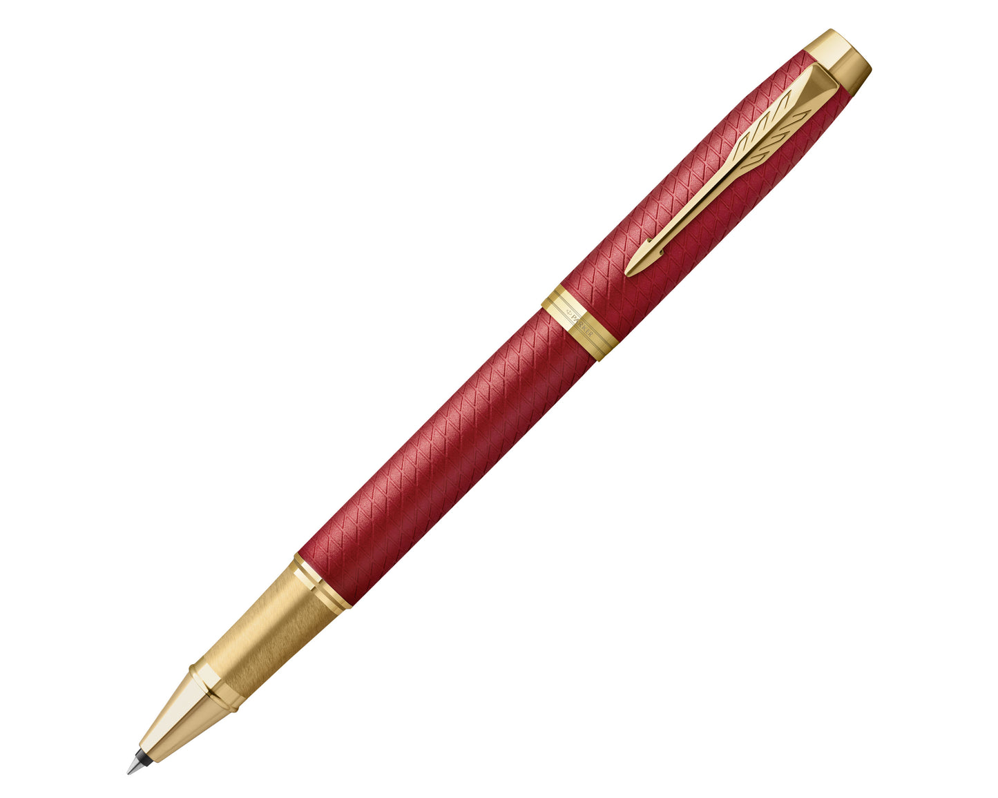 Parker IM Premium  Red Lacquer GT Rollerball Pen