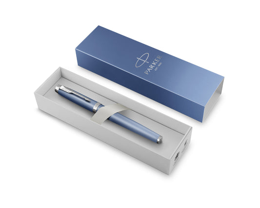 Parker IM Writing Rituals Blue CT Fountain Pen - Fine nib