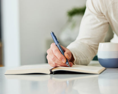 Parker IM Writing Rituals Blue CT Fountain Pen - Fine nib