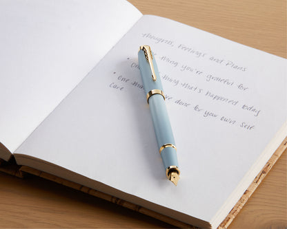 Parker IM Writing Rituals Turquoise Green GT Fountain Pen