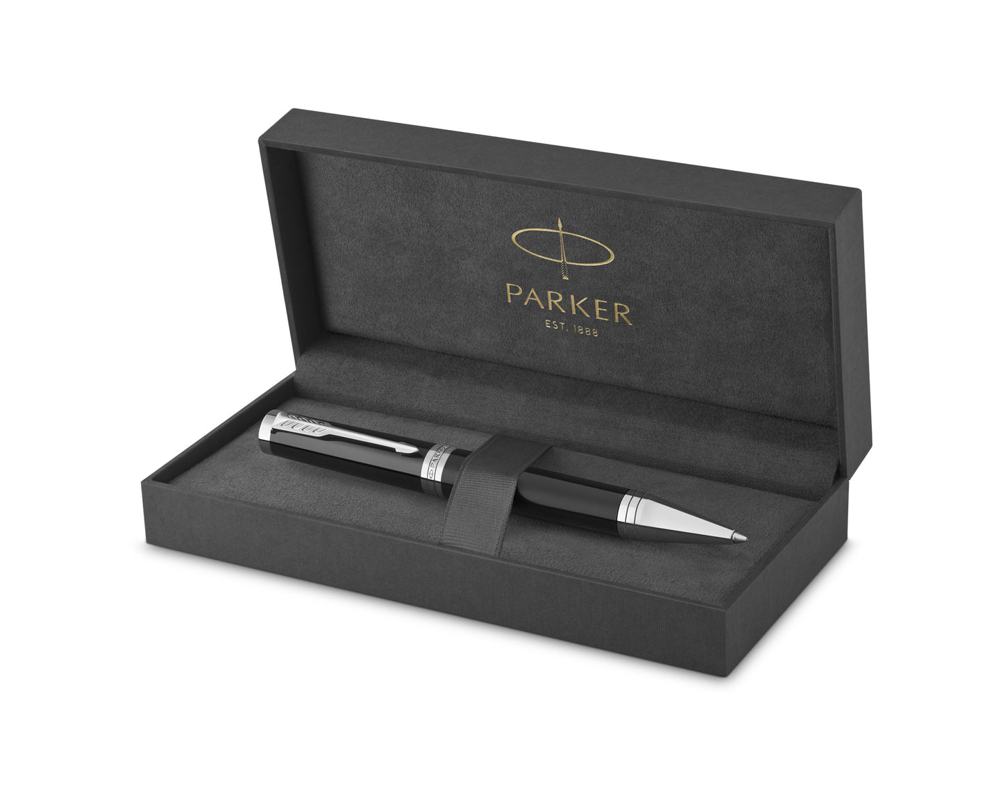 Parker Ingenuity Black Lacquer CT Ballpoint Pen