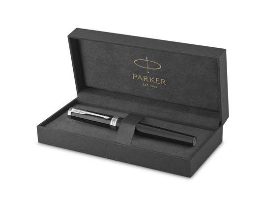 Parker Ingenuity Black Lacquer CT Rollerball Pen