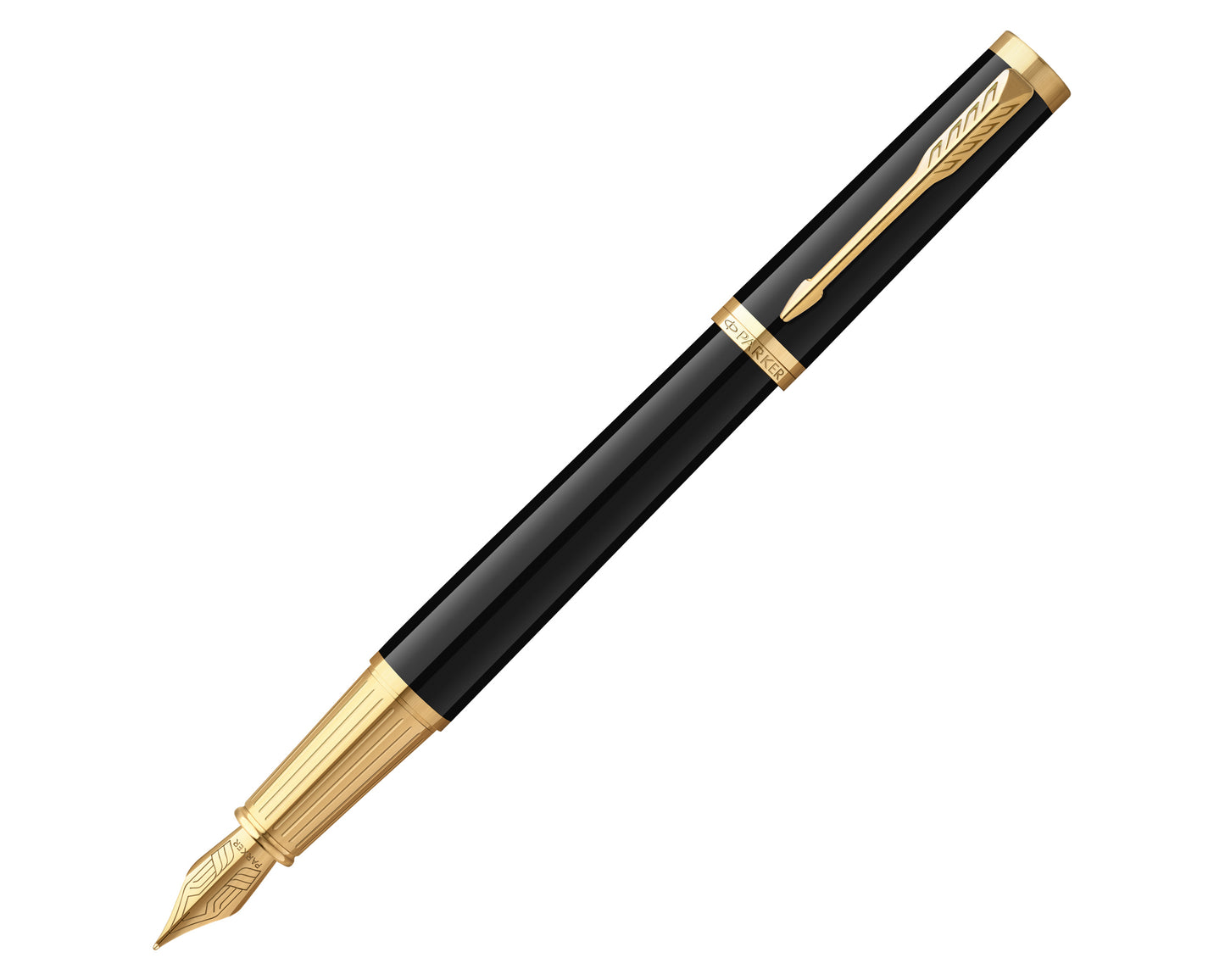 Parker Ingenuity Black Lacquer GT Fountain Pen