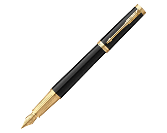 Parker Ingenuity Black Lacquer GT Fountain Pen