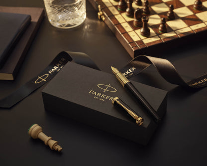 Parker Ingenuity Black Lacquer GT Fountain Pen