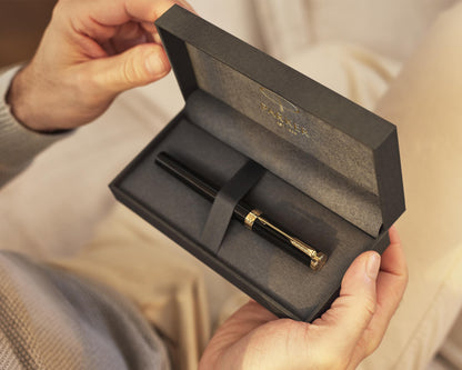 Parker Ingenuity Black Lacquer GT Rollerball Pen