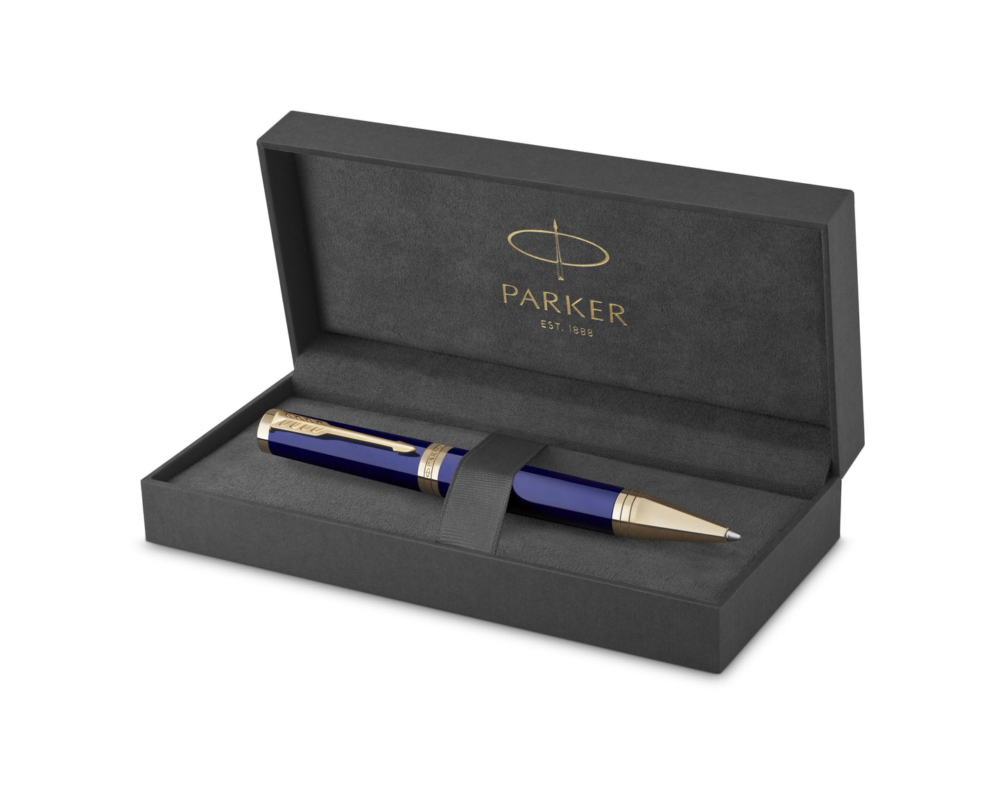 Parker Ingenuity Blue Lacquer GT Ballpoint Pen