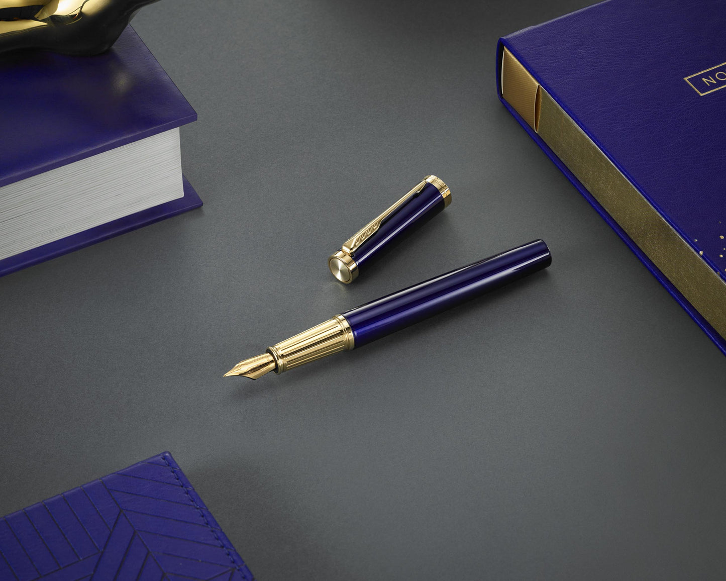 Parker Ingenuity Blue Lacquer GT Fountain Pen