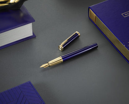 Parker Ingenuity Blue Lacquer GT Fountain Pen