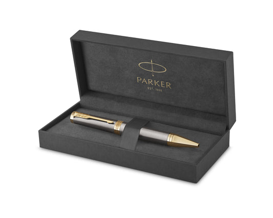 Parker Ingenuity Grey GT Ballpoint Pen