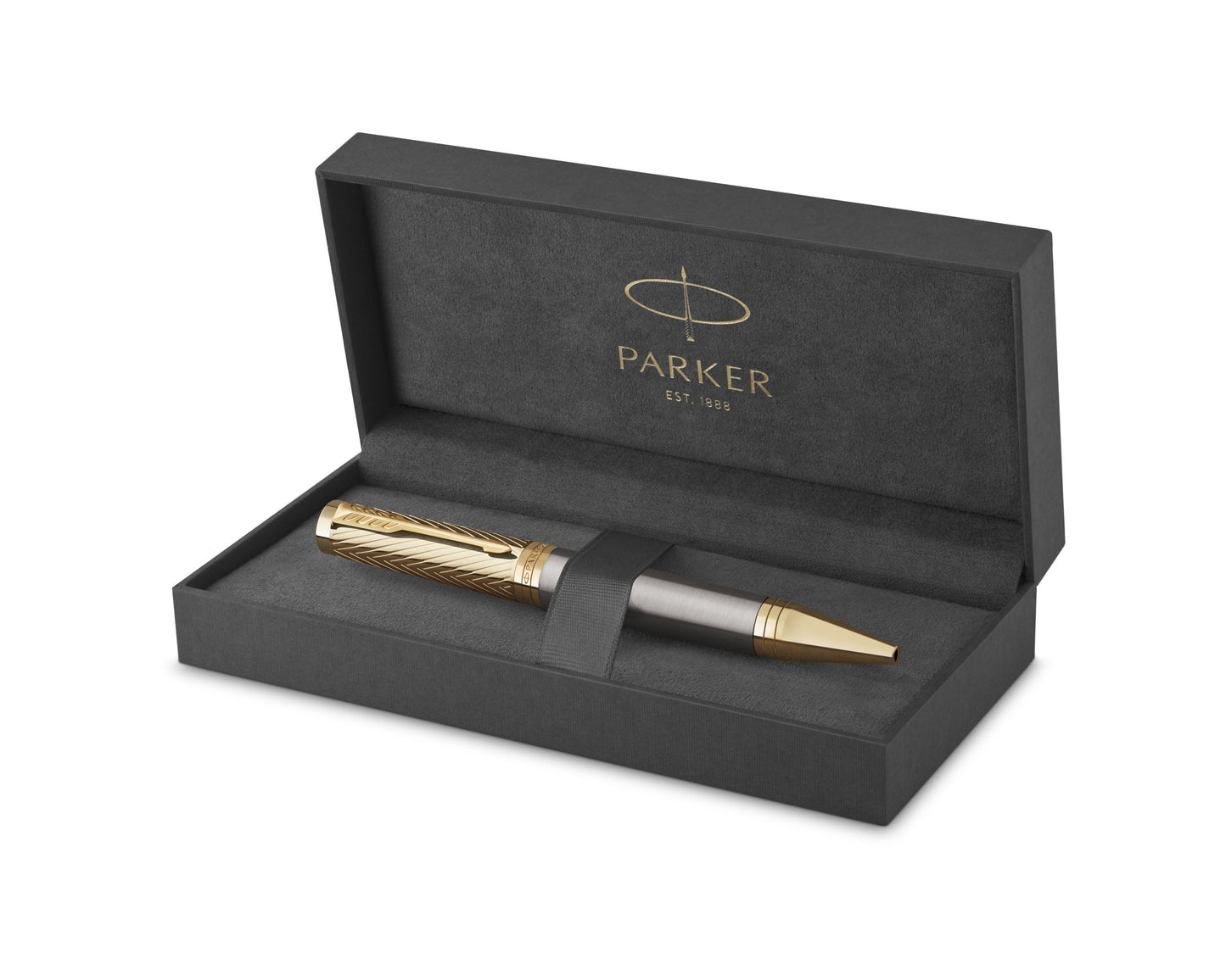 Parker Ingenuity Pioneers Grey Arrow GT Ballpoint Pen