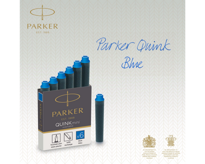 Parker Ink cartridges Blue 6-Pack