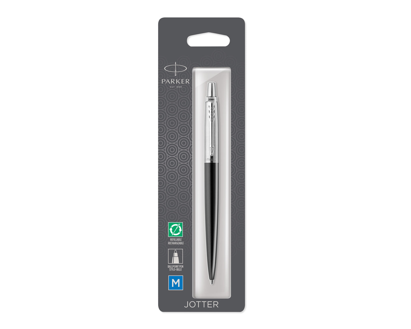 Parker Jotter Bond Street Black CT Ballpoint Pen